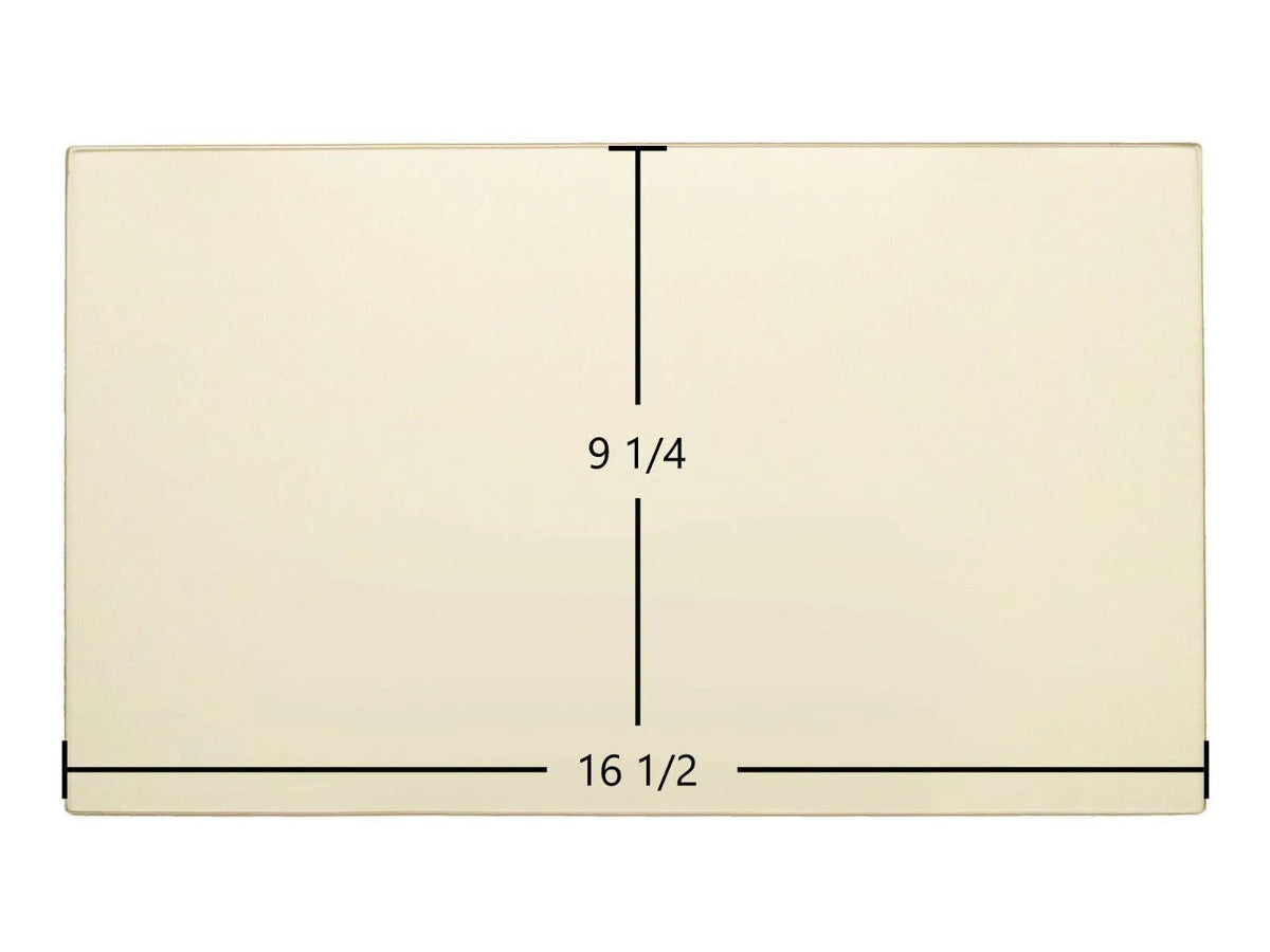 England's Stove Works Glass Panel for 50-SNC13 / 50-TNC13 Series & More (16 1/2" x 9 1/4") | AC-G17 OEM Replacement - Total Hearth