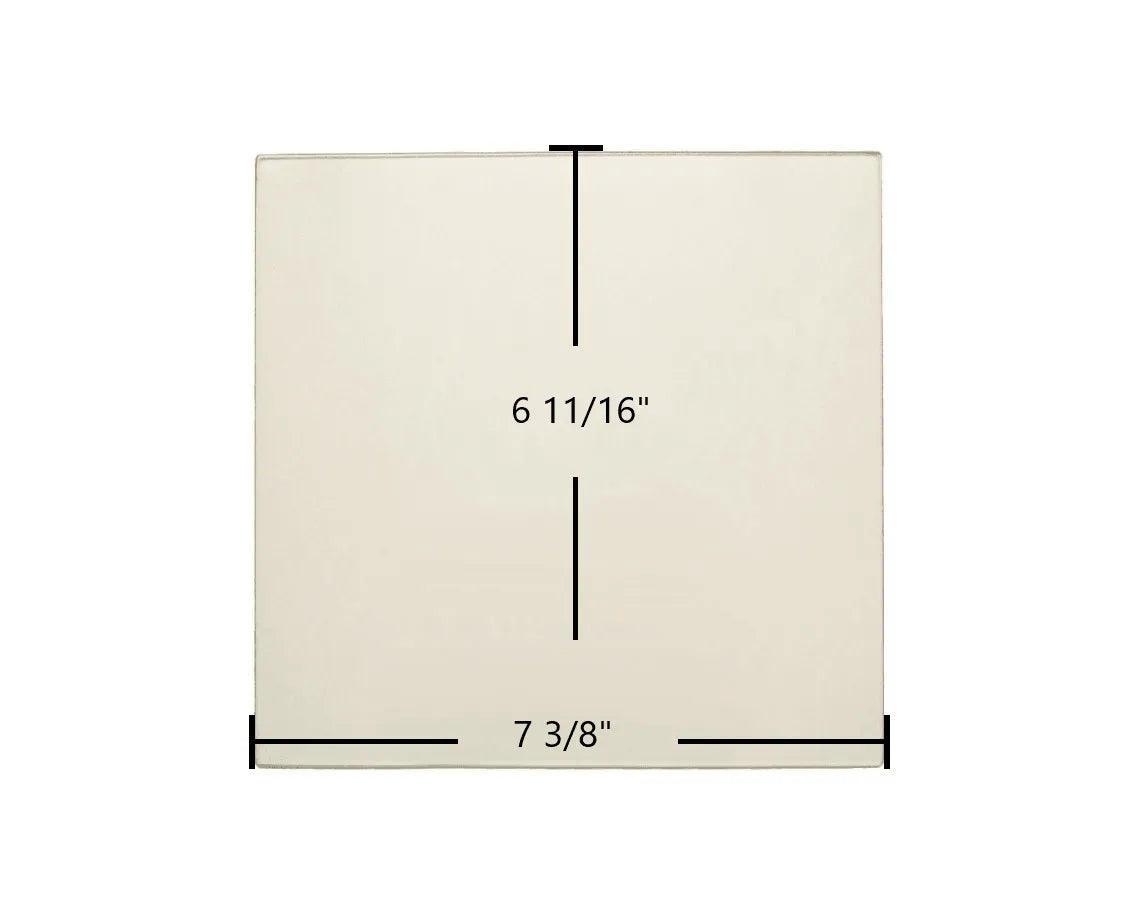 Englander 28-IC, 28-JC, 18-PC, 24-AC, 24-FC (Pre-1997) Replacement Glass – 7 3/8" x 6 11/16" (Part #AC-G3) - Total Hearth