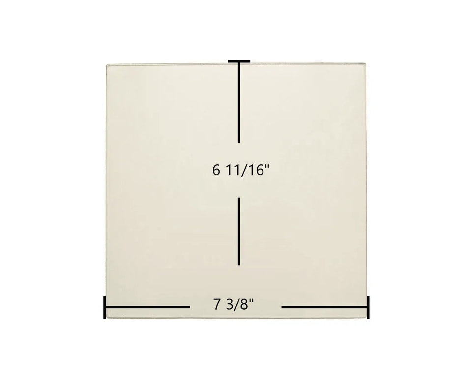 Englander 28-IC, 28-JC, 18-PC, 24-AC, 24-FC (Pre-1997) Replacement Glass – 7 3/8" x 6 11/16" (Part #AC-G3) - Total Hearth