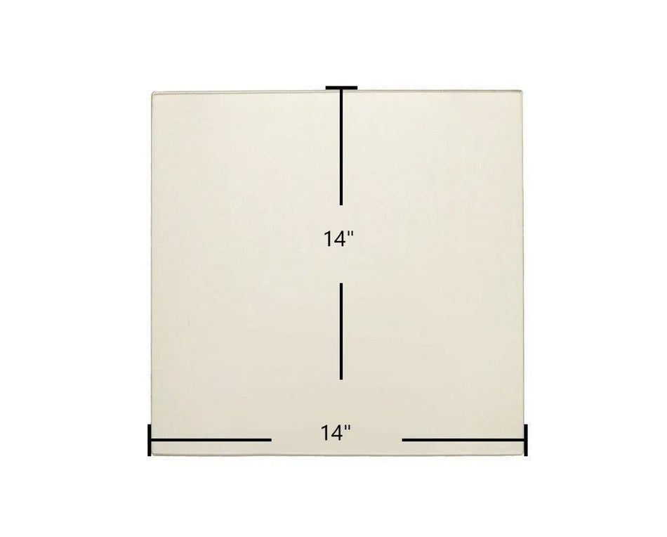 Enviro EF5 Ceramic Glass Panel – OEM Replacement (14" x 14") | Part #20-023 - Total Hearth