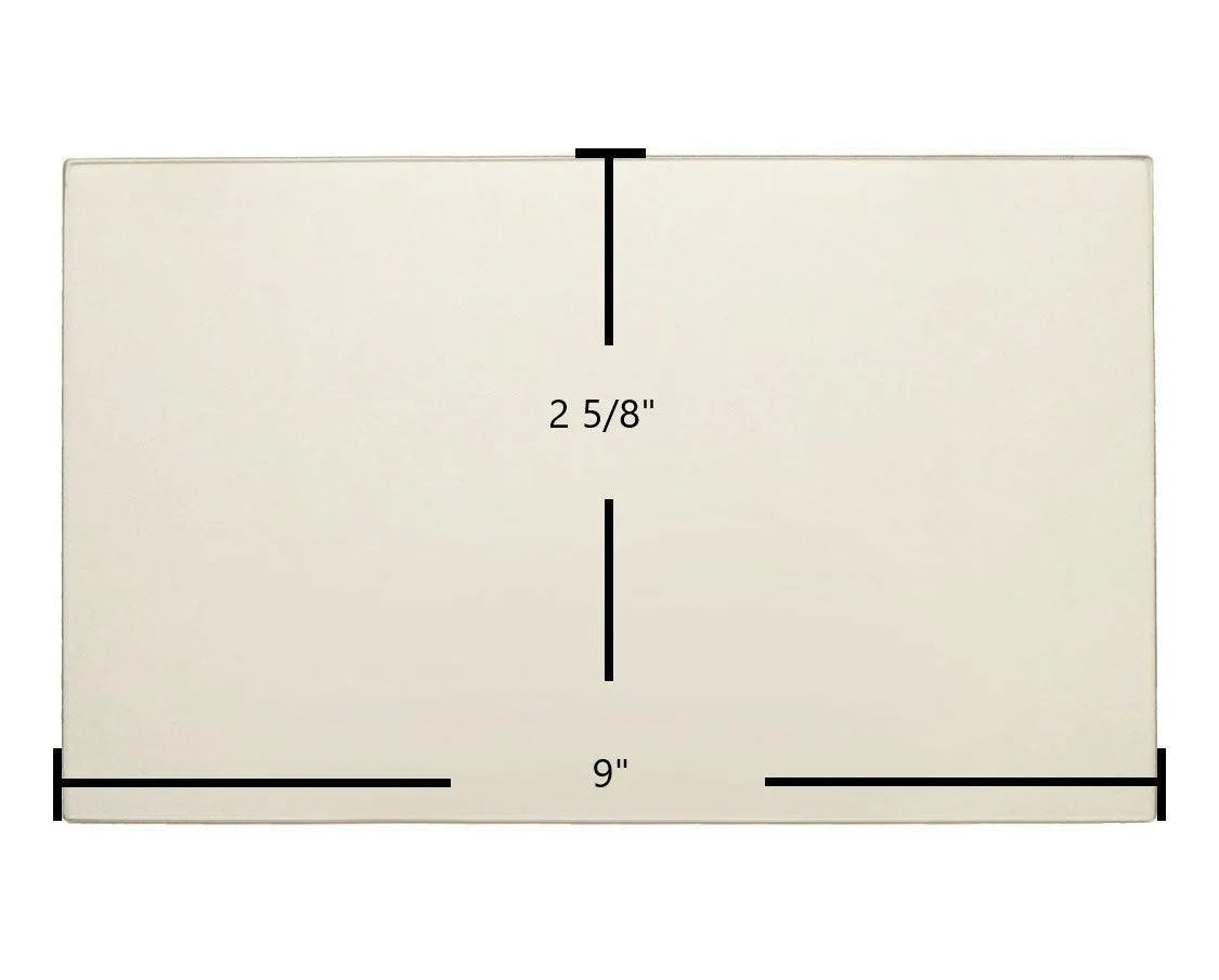 Enviro EF3 Side Glass – 2 5/8" x 9" (Part #50-1061) - Total Hearth