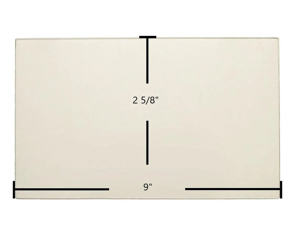Enviro EF3 Side Glass – 2 5/8" x 9" (Part #50-1061) - Total Hearth