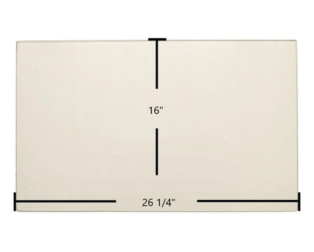 Enviro E30 Ceramic Glass Panel – OEM Replacement (16" x 26 1/4") | Part #50-2506 - Total Hearth
