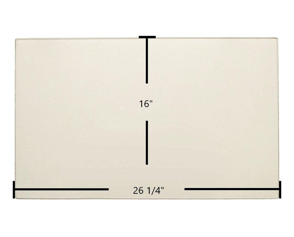 Enviro E30 Ceramic Glass Panel – OEM Replacement (16" x 26 1/4") | Part #50-2506 - Total Hearth