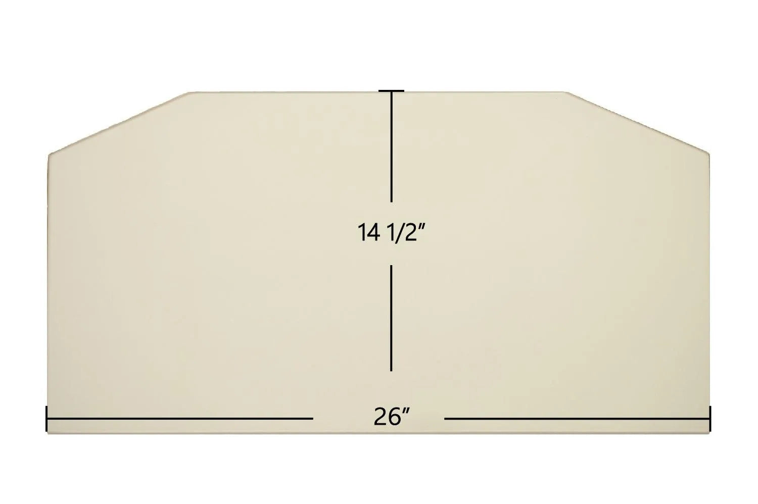 Fireplace Xtrordinair 36 Elite Replacement Ceramic Glass