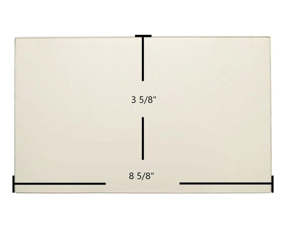 Franklin Ceramic Door Glass – OEM Replacement (8 5/8" x 3 5/8") | Part #Franklin DD - Total Hearth