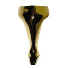 Large Gold Queen Anne Stove Legs (Set of 4)
