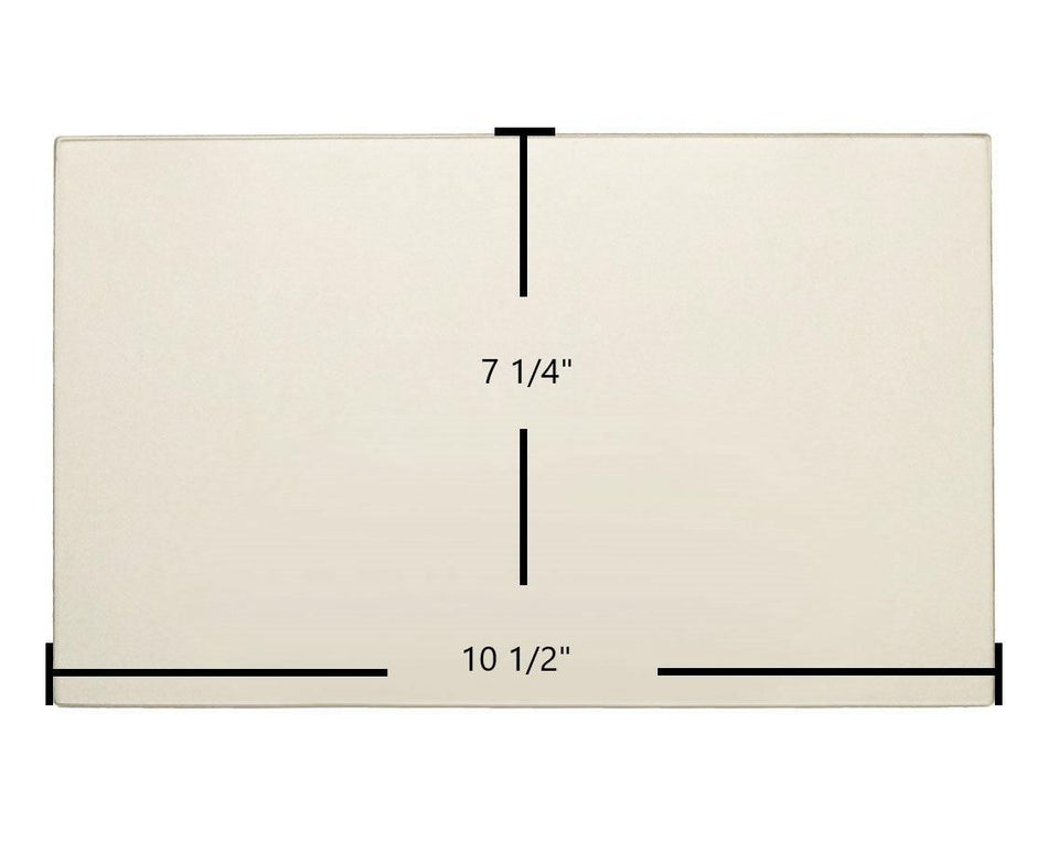 Harman Pellet Pro II, Mark I Ceramic Glass Panel (10 1/2" x 7 1/4") | High-Temperature OEM Replacement | Part #3-40-7251050 - Total Hearth