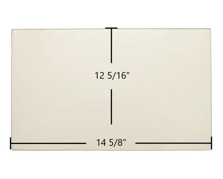 Hearthstone Craftsbury 8392 Ceramic Glass Panel – Replacement for Part #3030-056 (14 5/8" x 12 5/16") - Total Hearth