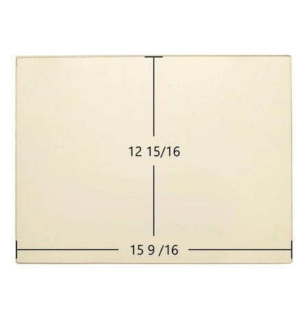 Hearthstone Green Mountain 40 Ceramic Glass Panel – Replacement for Part #96-58405 / 3030-053 (15 9/16" x 12 15/16") - Total Hearth