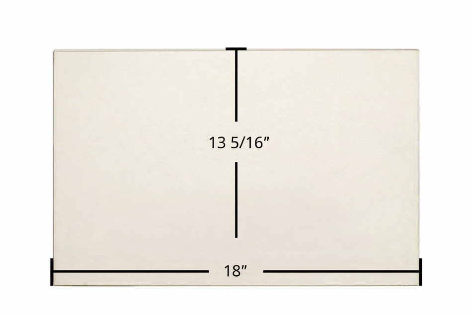 Hearthstone 3030-052 / 96-58607 Ceramic Glass Panel – Green Mountain 60 & Ambiance Hipster 20