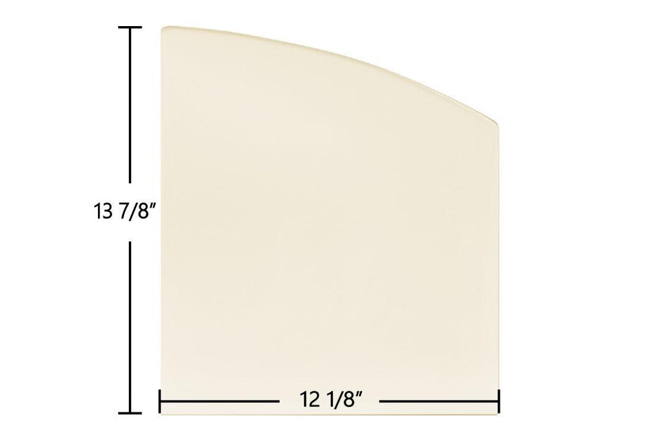 Heat N Glo North Star Ceramic Glass Panel – High-Temperature Replacement (12 1/8" x 13 7/8") - Total Hearth