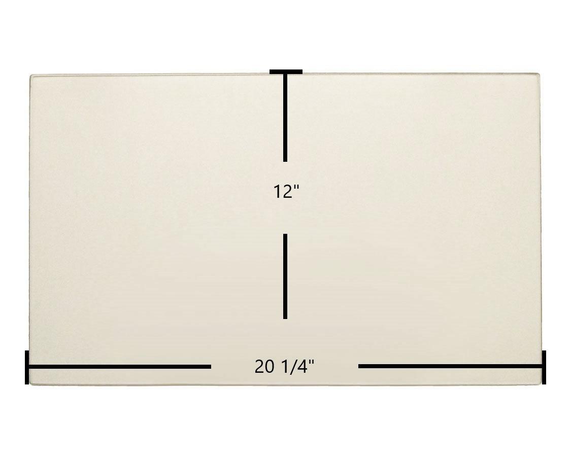 Jotul J-100 Ceramic Glass Panel – High-Temperature Replacement (20 1/4" x 12") - Total Hearth