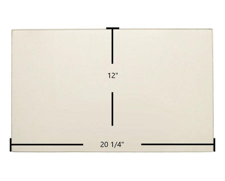 Jotul J-100 Ceramic Glass Panel – High-Temperature Replacement (20 1/4" x 12") - Total Hearth