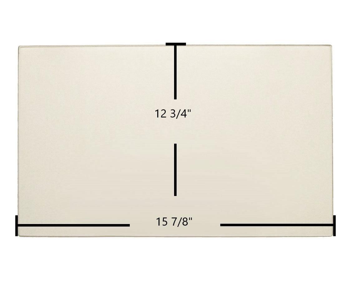 Jotul GF100 Nordic DV QT Replacement Ceramic Glass – 15 7/8" x 12 3/4" (Part #154983) - Total Hearth