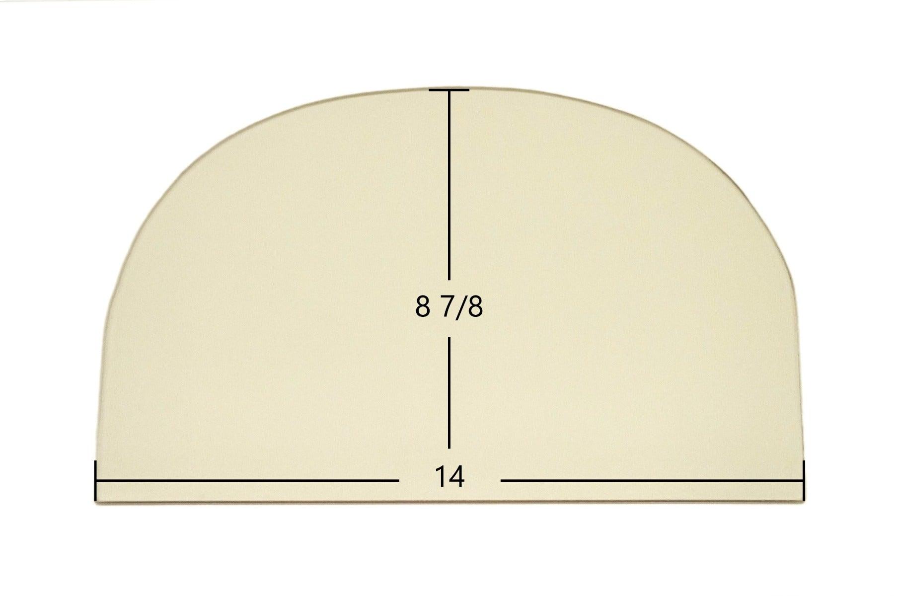 Jotul #8 Ceramic Glass Panel – High-Temperature Replacement (14" x 8 7/8") - Total Hearth