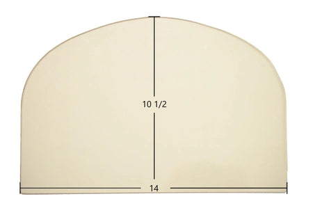 Jotul Series 8, 8AD, 8AP, 8TDC, 8TDIC2 Ceramic Glass Panel – Replacement for Part #126141 (14" x 10 1/2") - Total Hearth