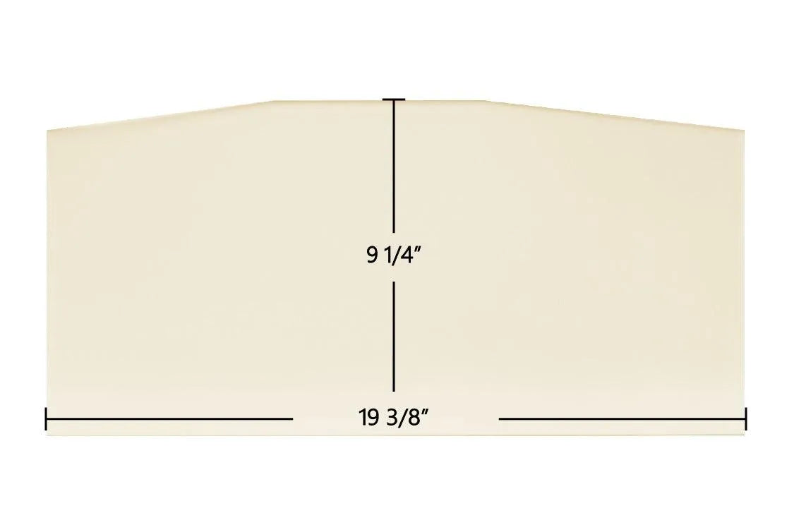 Jotul C350 Winterport Ceramic Glass Panel – Replacement for Part #221719 (19 3/8" x 9 1/4") - Total Hearth
