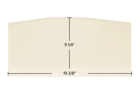 Jotul C350 Winterport Ceramic Glass Panel – Replacement for Part #221719 (19 3/8" x 9 1/4") - Total Hearth