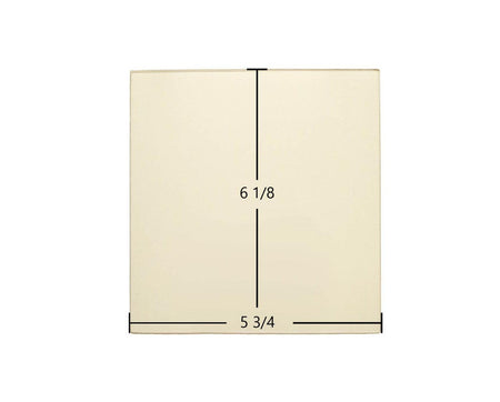 Jotul F 602, F602 CB, F118CB, Black Bear & F118 II Black Bear Ceramic Glass Panel – Replacement for Part #128101 (5 3/4" x 6 1/8") - Total Hearth