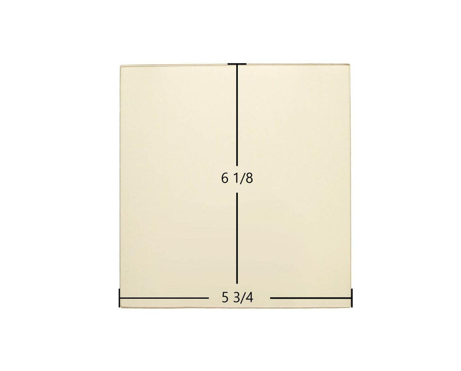 Jotul F 602, F602 CB, F118CB, Black Bear & F118 II Black Bear Ceramic Glass Panel – Replacement for Part #128101 (5 3/4" x 6 1/8") - Total Hearth