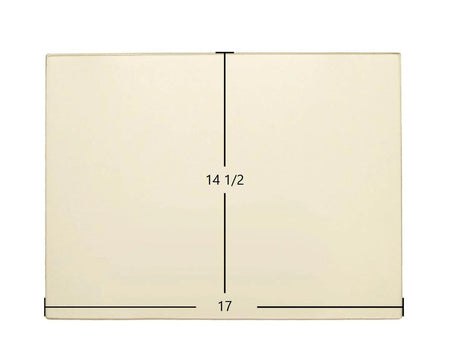 Jotul GF 200 DV Lillehammer & GF 300 BV/DV Allagash Ceramic Glass Panel – Replacement for Part #220576 (17" x 14 1/2") - Total Hearth