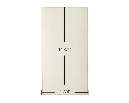 Jotul I 80 Maxi Harmony Ceramic Glass Panel – OEM Replacement (4 7/8" x 14 3/4") - Total Hearth