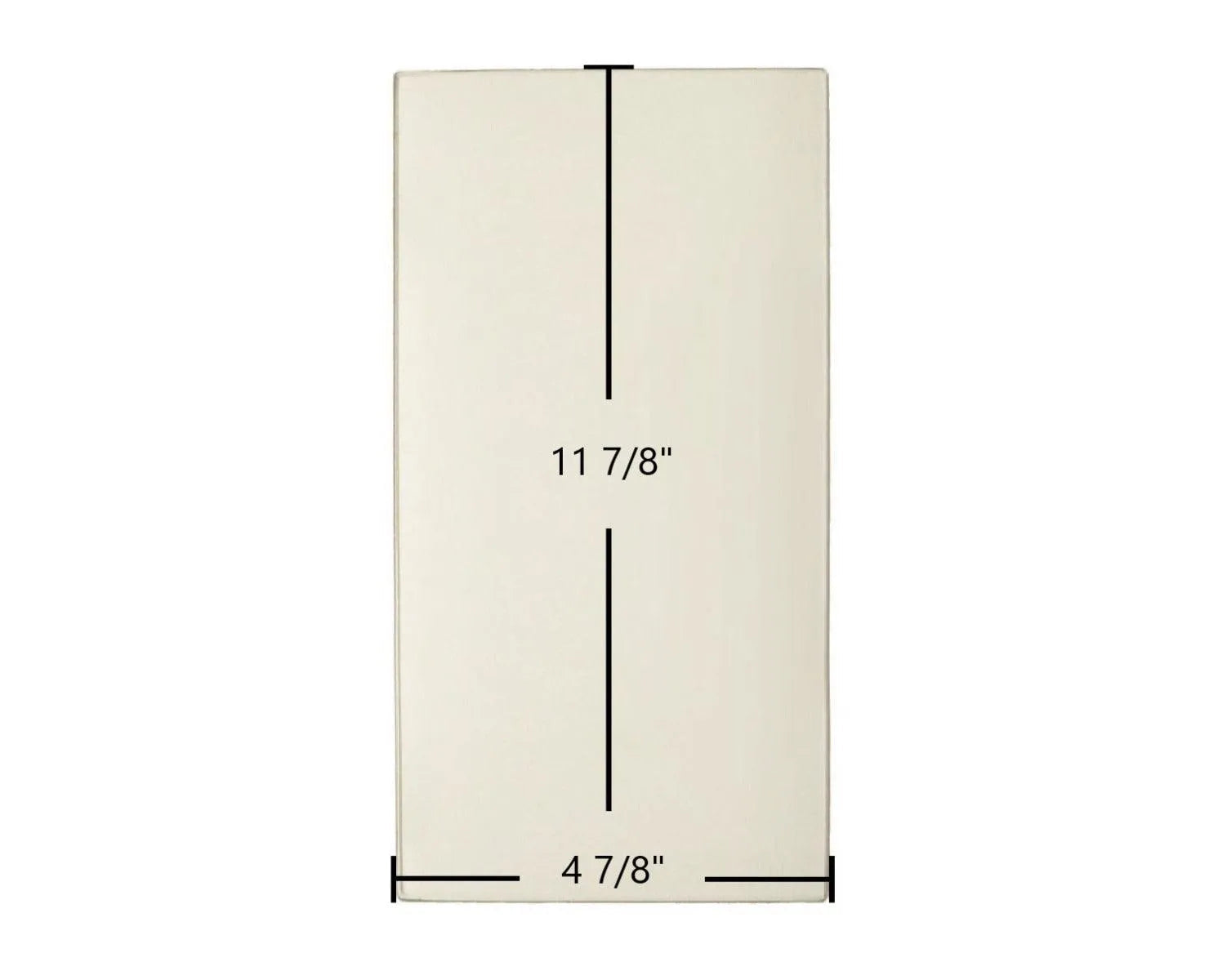 Jotul I 80 Mini Harmony Replacement Ceramic Glass – 4 7/8" x 11 7/8" (Part #10024315) - Total Hearth