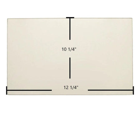 Keystone Stove Ceramic Glass Panel (10 1/4" x 12 1/4") – High-Temperature Replacement - Total Hearth