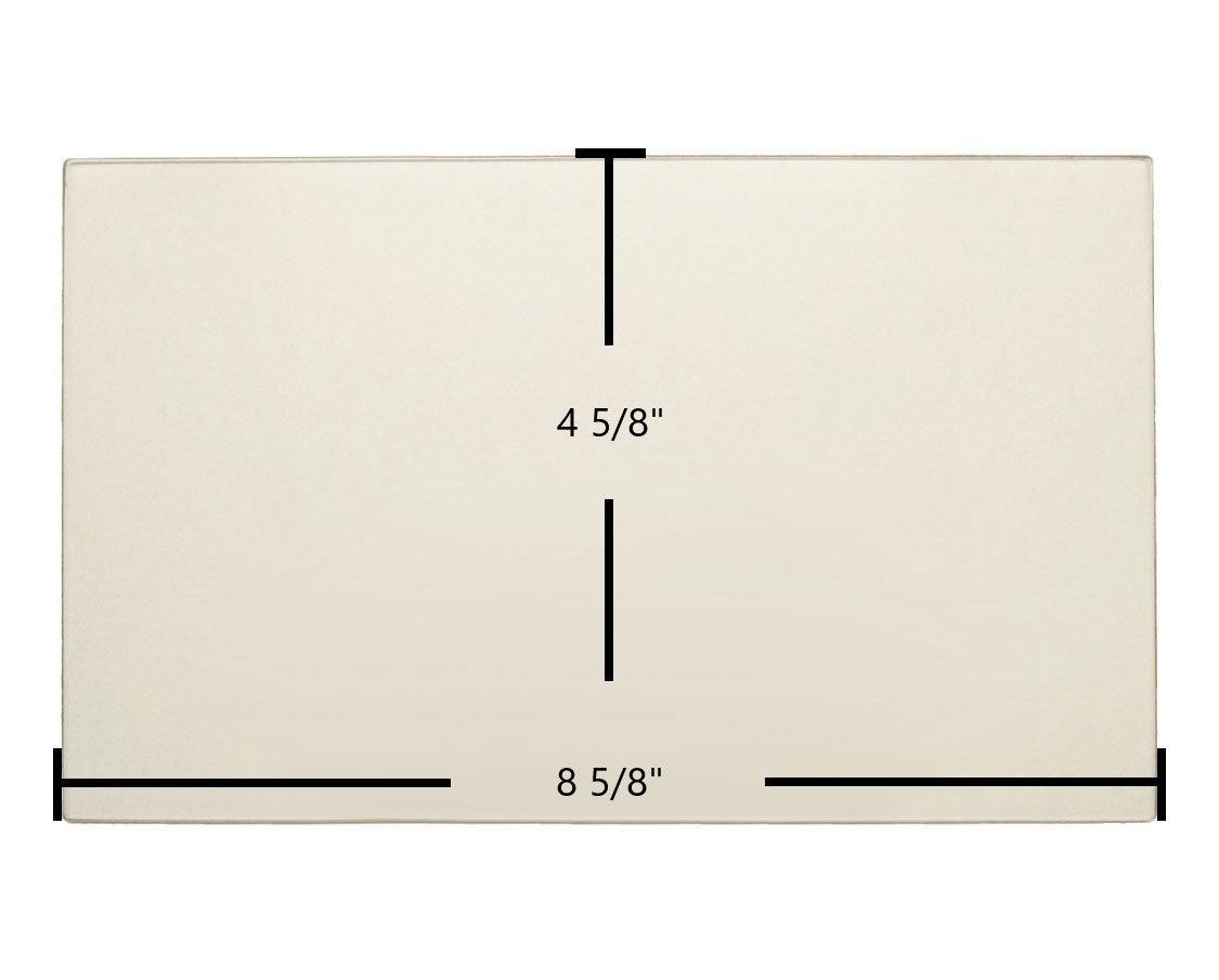 Kozi Baywin Pellet Stove Side Glass – 8 5/8" x 4 5/8" - Total Hearth