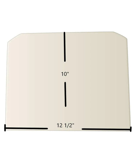 Kuma Tamarack / Aspen / Wood Classic / Oil Classic Ceramic Glass Panel – 12 1/2" x 10" (Part #KRGL1) - Total Hearth