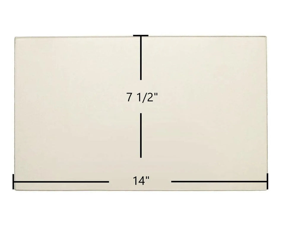 Lakewood Nectre 350 Ceramic Glass Panel – 14" x 7 1/2" - Total Hearth