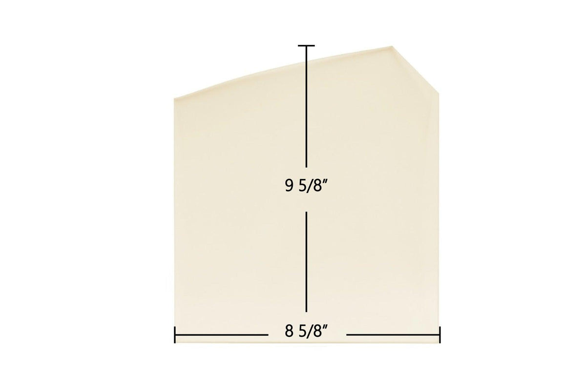 Lopi 440 / 380 / 520 / LX / FL / X / SX Large Double Door Ceramic Glass Panel – 8 5/8" x 9 5/8" (Part #994-00122) - Total Hearth