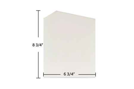 Lopi 440 / 380 Small Double Door Ceramic Glass Panel – 6 3/4" x 8 3/4" (Each) - Total Hearth