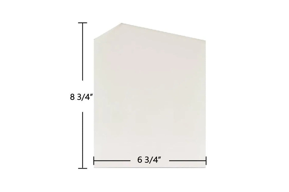 Lopi 440 / 380 Small Double Door Ceramic Glass Panel – 6 3/4" x 8 3/4" (Each) - Total Hearth