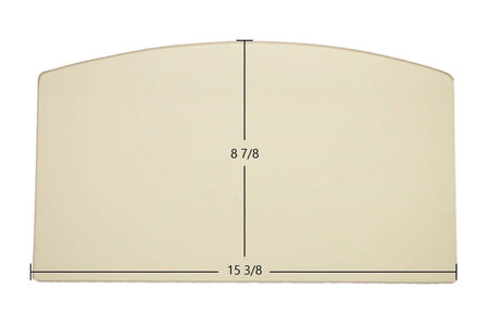 Lopi Endeavor / Parlor / Patriot Ceramic Glass Panel – 15 3/8" x 8 7/8" (Part #173-01002) - Total Hearth