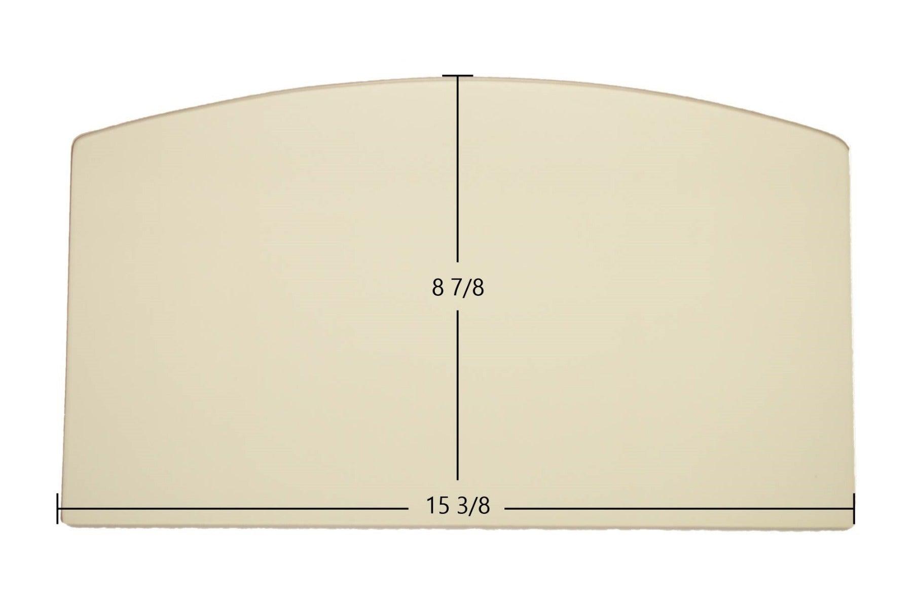Lopi FoxFire / AGP Pellet Stove Ceramic Glass Panel – 15 3/8" x 8 7/8" (Part #250-02678) - Total Hearth