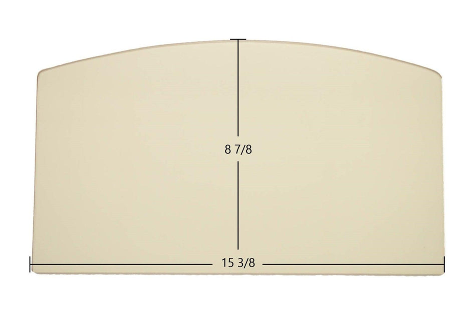 Lopi Avenger / X96 / 380-NT / Revere / PA1–PA5 Ceramic Glass Panel – 15 3/8" x 8 7/8" (Part #250-00463) - Total Hearth