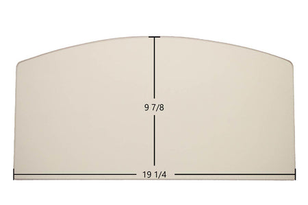 Lopi Freedom / Liberty / Flex Series Ceramic Glass Panel – 19 1/4" x 9 7/8" (Part #994-00108-1) - Total Hearth