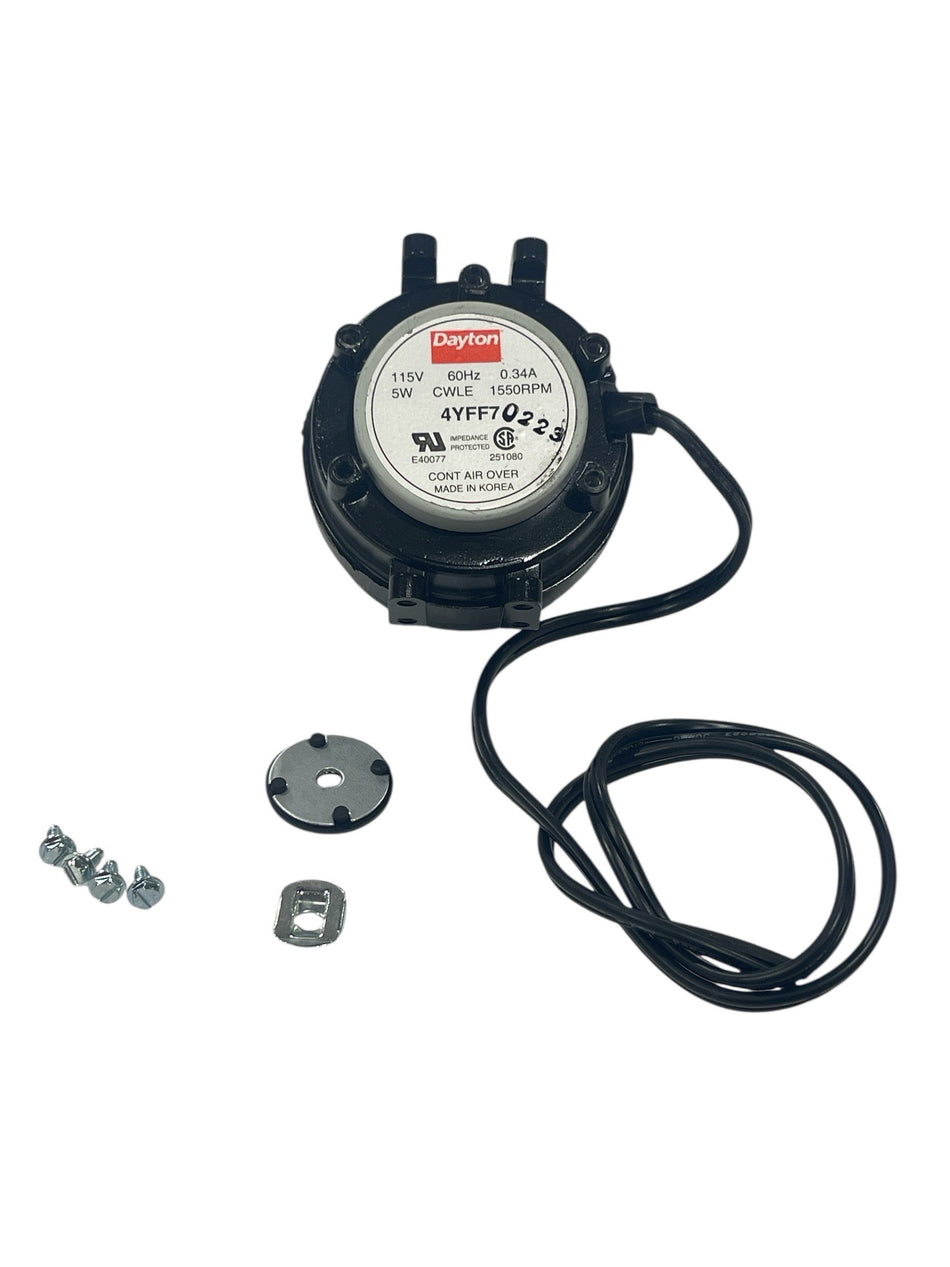 1MMBS3 Morrill Motor – 1/150 HP, Single Speed (Fits Buck Stove Models 26000, 27000, 28000) - Total Hearth