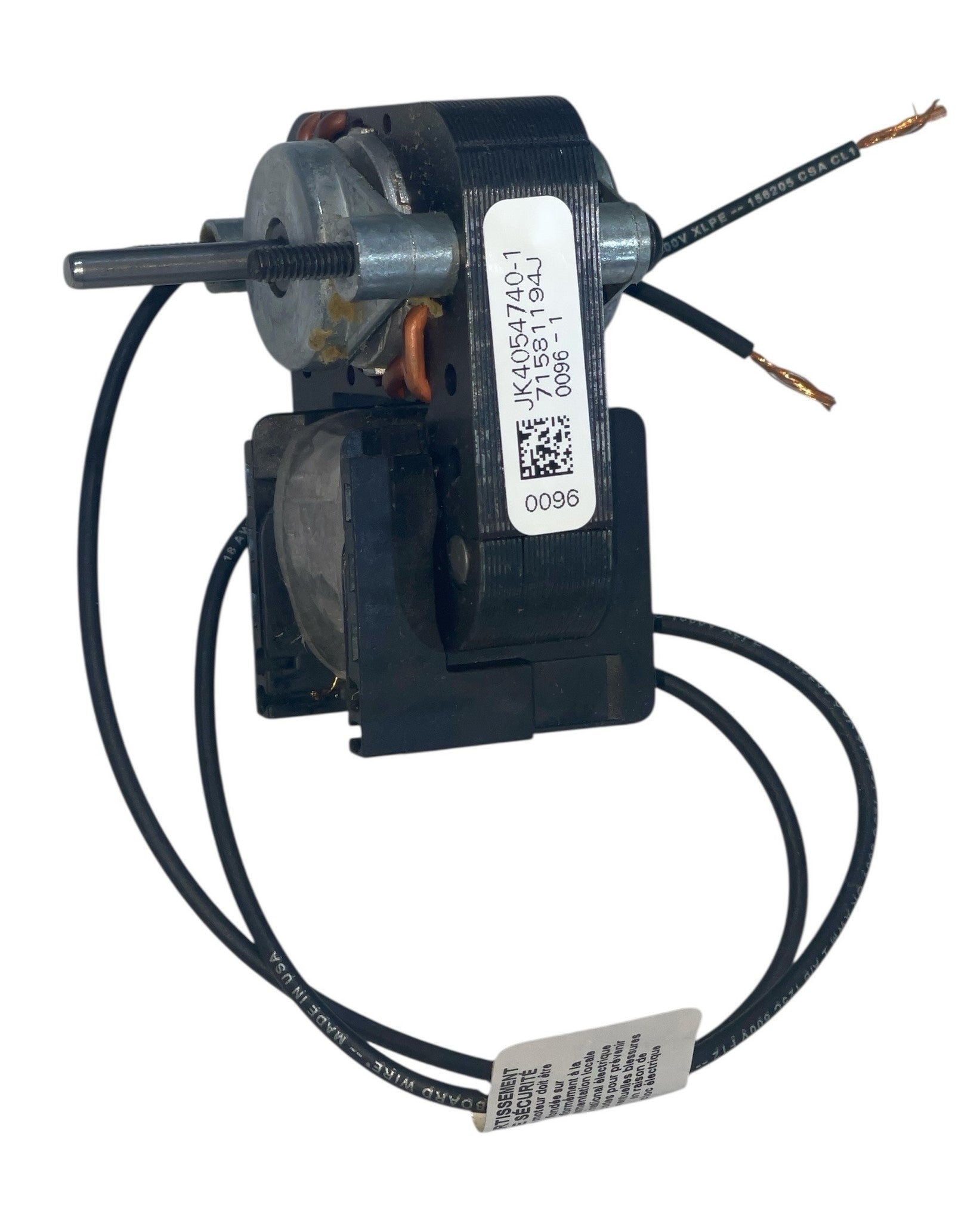 C-Frame Fasco 1CF150 Motor – 1/150 HP Replacement (No Fan Blade) | OEM
