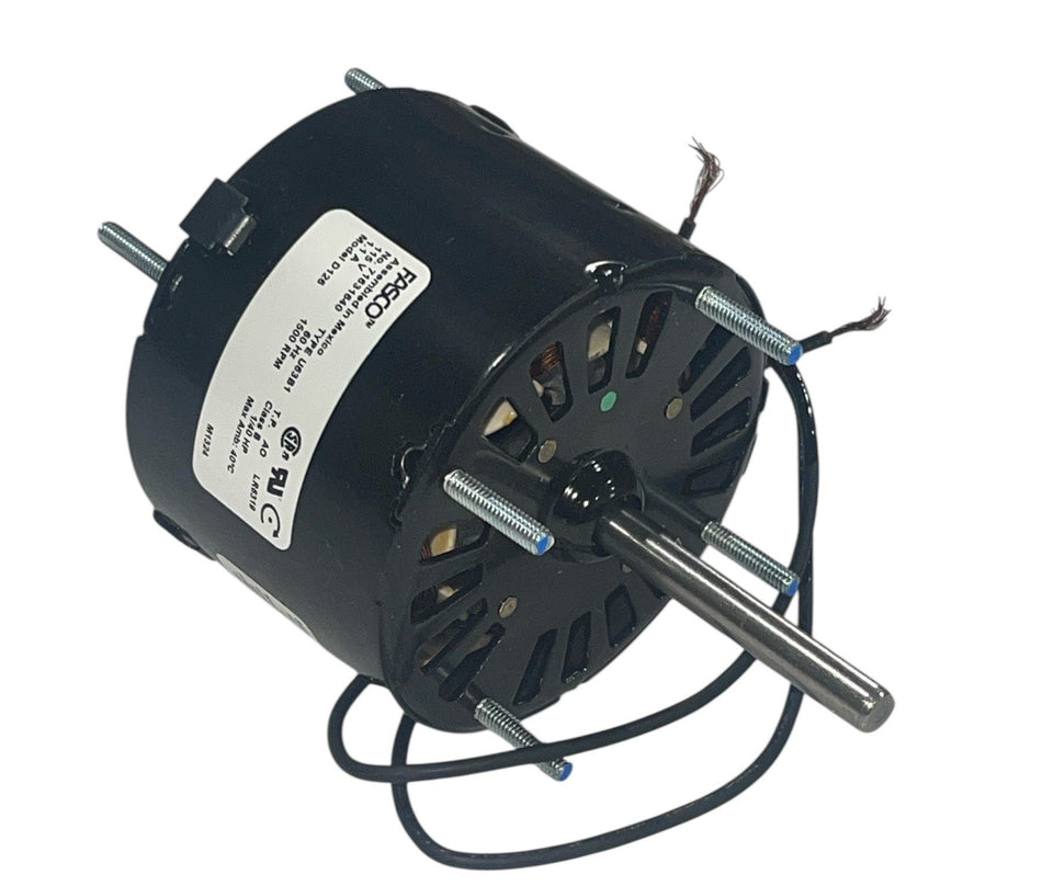 Fasco 1M126 Motor – 1/40 HP, 1-Speed Clockwise Replacement | OEM Regal/Fasco D126 Equivalent (3.3" O.D.) - Total Hearth