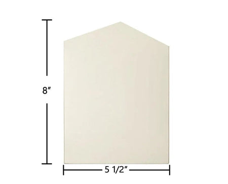 Defiance Masters Choice Arch-Top Door Glass – 5 1/2" x 8" (Part #MC-DD, Sold Individually) - Total Hearth