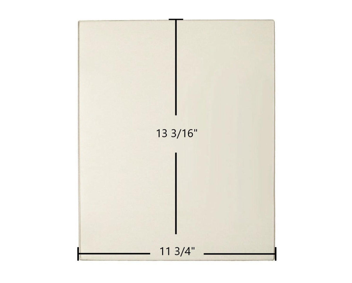 Morso 4500, 4560 Ceramic Glass Panel – 11 3/4" x 13 3/16" (Part #790736) - Total Hearth