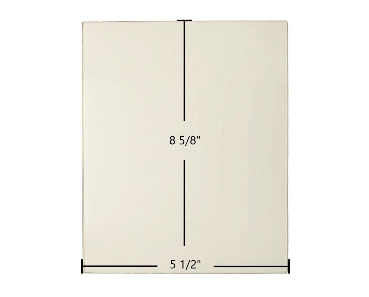 Morso Lion 1510 Ceramic Glass Panel – 5 1/2" x 8 5/8" - Total Hearth