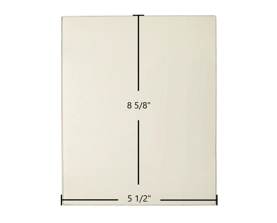 Morso Lion 1510 Ceramic Glass Panel – 5 1/2" x 8 5/8" - Total Hearth