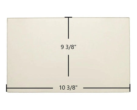 Morso O4 Ceramic Glass Panel – 10 3/8" x 9 3/8" (Part #79000100) - Total Hearth