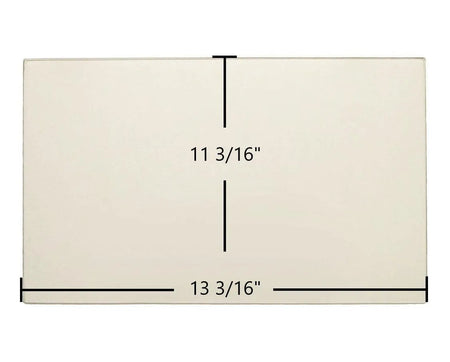Morso O6 Ceramic Glass Panel – 13 3/16" x 11 3/16" (Part #79000200) - Total Hearth