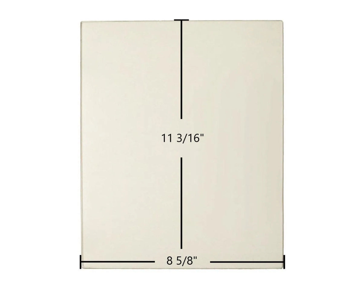 Morso O8 Ceramic Glass Panel – 8 5/8" x 11 3/16" (Part #79000300) - Total Hearth