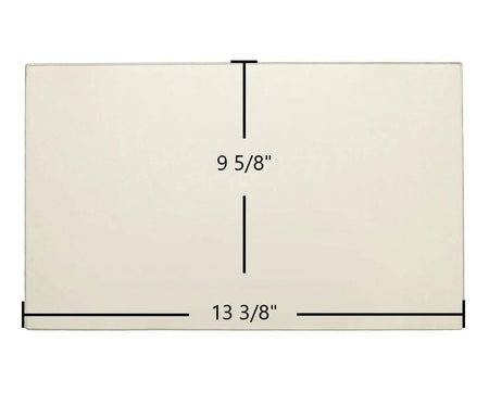 Morso Owl 3410 / 3420 / 3440 Ceramic Glass Panel – 13 3/8" x 9 5/8" (Part #79340000) - Total Hearth